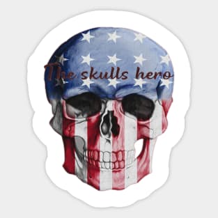 The Skulls hero Sticker